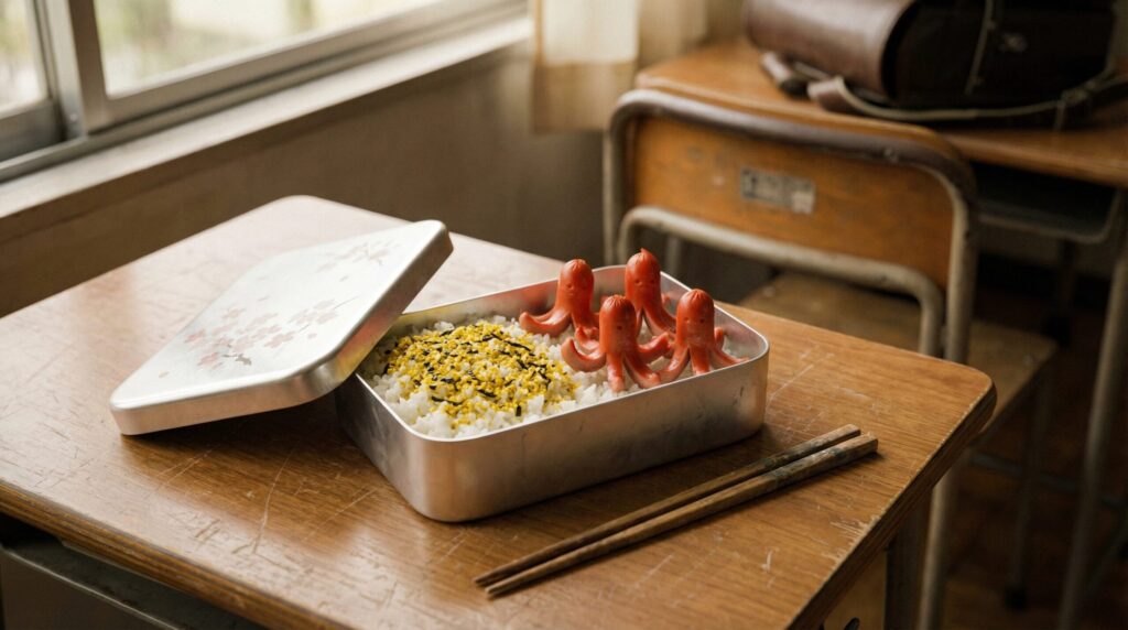 「健一の雑学あれこれ」のロゴが入ったイラスト。書斎で眼鏡をかけ、ノートにペンを走らせる年配の男性。背景にはたくさんの本棚。