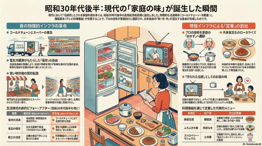 「健一の雑学あれこれ」の図解。過去の「泥濘(32年の現場仕事)」から、現在の「春の芽吹き(家族との時間・執筆)」へと向かう、人生の季節の移ろいを描いた概念図。